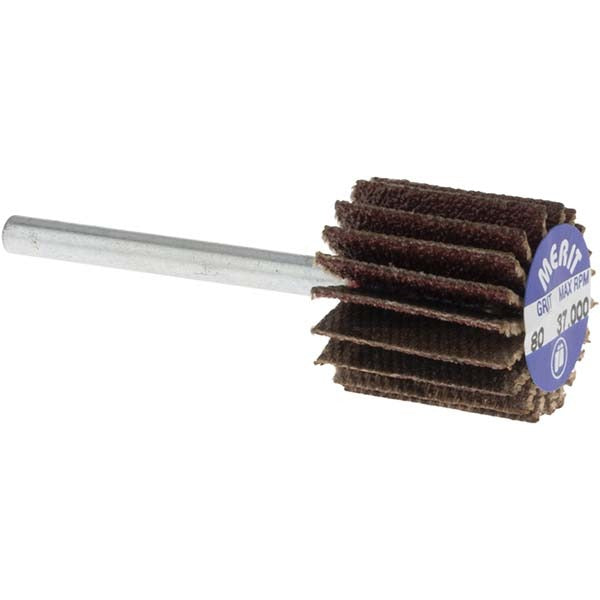 MERIT Merit Abrasives 08834137481 Mounted Flap Wheel 80 Grit