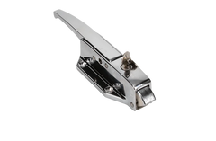 CASE Case K58C-C02 Chrome Walk-in Safety Latch with Key