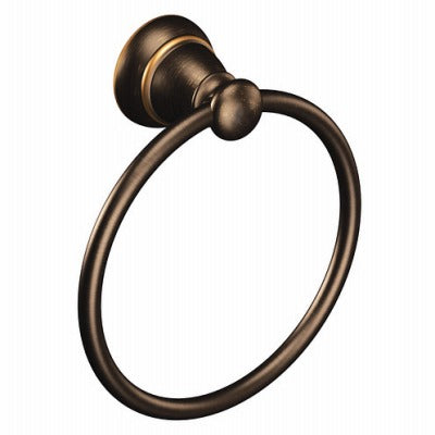 MOEN Creative Specialties Int'l. Y2686BRB Towel Ring Mediterranean Bronze