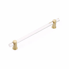 SCHAUB Schaub 402-SB Appliance Pull 12 in Center to Center Satin Brass