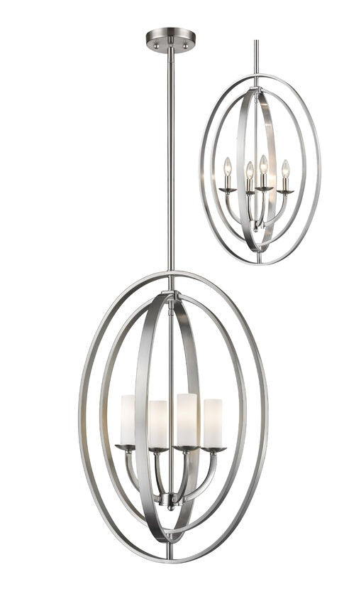 Z-LITE Z-Lite 6004-4L-BN Ashling Chandelier 4 x 60W (15.13 x 19.12 x 30 in)