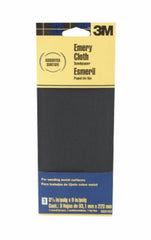 3M 3M Company 5931ES Emery Cloth Sandpaper Assorted Grit 3 Pack