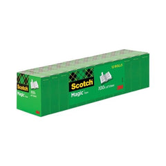 3M 3M MMM810K12 3/4 W Magic Tape 27.78 yd x 0.75 in 12 Pack 810K12