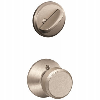 SCHLAGE Schlage Lock Co F59BWE619 Bowery Knob Handle Set