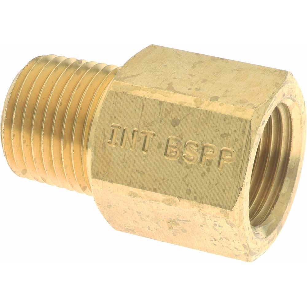 PARKER Parker X1/2FHG4-B Pipe Adapter 1000 Psi Brass Mnptf Fbspp