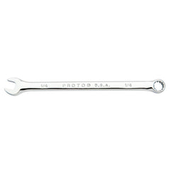 PROTO Proto J1208SPL Combination Wrench 1/4 Inch 15 Deg Offset