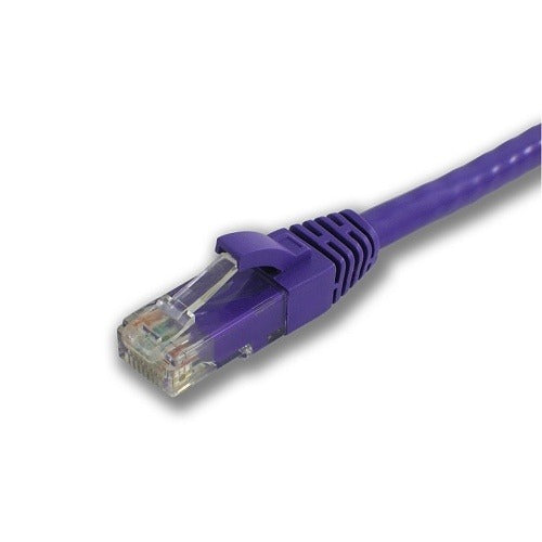 LYNN ELECTRONICS Lynn Electronics ECAT5-4PR-10-PUB Cat5e Patch Cord Purple