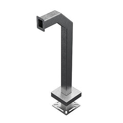 PEDESTAL PRO Pedestal Pro Llc 33PE1-PPRO-01-304 Stainless Gooseneck Mount
