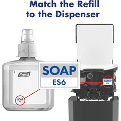 GOJO Gojo GOJ647702 Purell ES6 Healthy Soap Fresh Scent Foam 1200 ml (2/Carton)