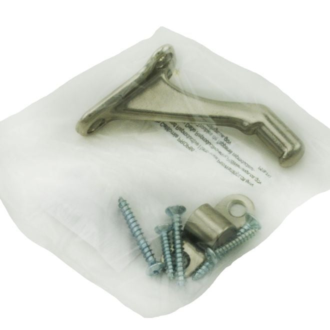 IVES Ives 059A14 Handrail Bracket Bright Nickel Aluminum