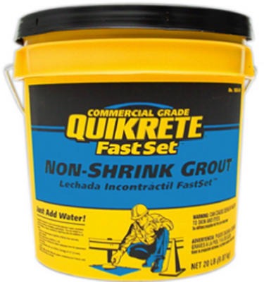 QUIKRETE Quikrete Companies 158520 Fast Set Non-shrink Grout 20 Lb
