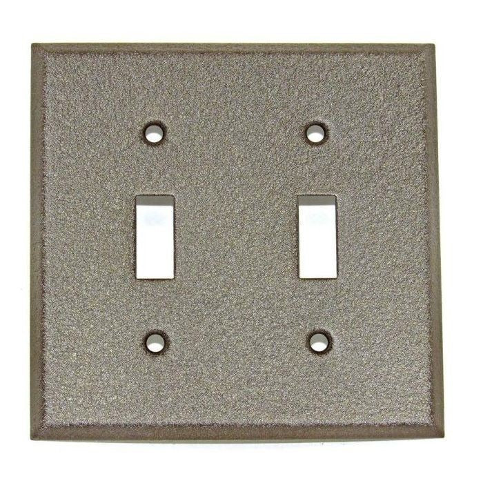 MULBERRY METAL PRODUCTS Mulberry Metal Products 98072 Standard Wallplate 2-Gang (4.5 in H x 4.562 in W)