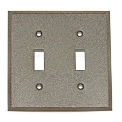 MULBERRY METAL PRODUCTS Mulberry Metal Products 98072 Standard Wallplate 2-Gang (4.5 in H x 4.562 in W)