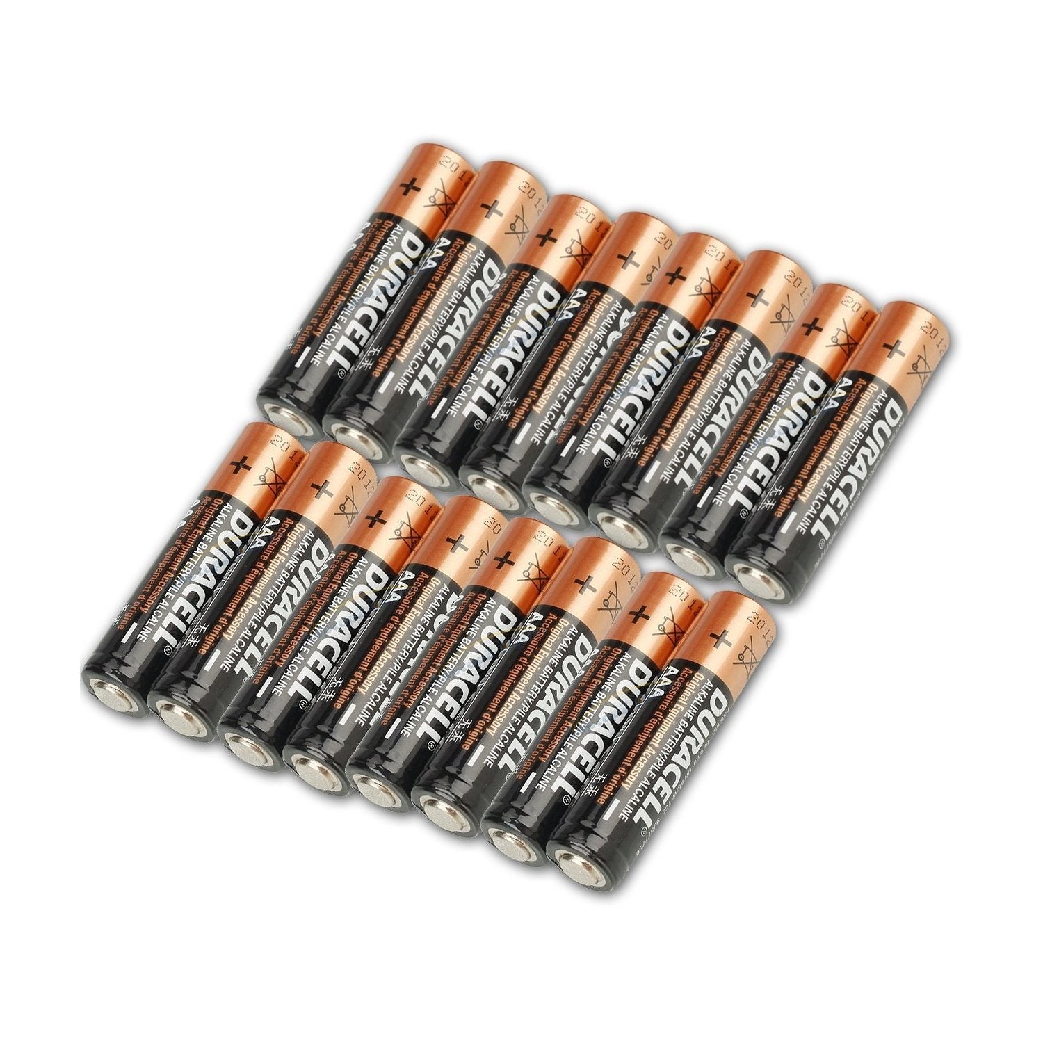 DURACELL Duracell MN2400B16Z Coppertop Alkaline AAA Batteries 1.5V (16 Pack) 4330209519