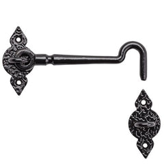 NATIONAL HARDWARE National Mfg N100-054 Spear Gate Hook 6 Inch Black