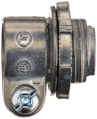 HALEX Halex 90422 3/4 In Straight Squeeze Armored Cable Conduit Connector (Pack)