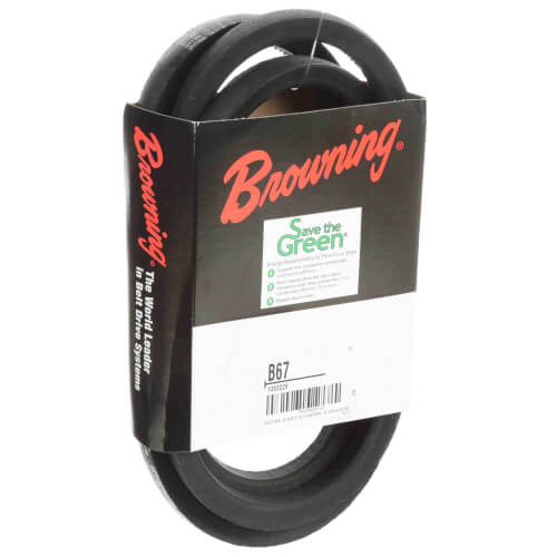BROWNING Browning B67 Super Gripbelt B Belt Section 68.8 Pitch Length Replacement B67