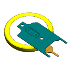 PANASONIC Panasonic BR2032 Coin-Type Primary Lithium Battery 3V (20 x 3.2 mm)