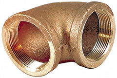 MERIT BRASS Merit Brass XB101-32 Brass 90 Elbow 2 in Fbspt Threaded Class 125