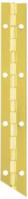 NATIONAL HARDWARE National Mfg N148-353 Continuous Hinge 1-1/16x48 Brass