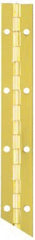 NATIONAL HARDWARE National Mfg N148-353 Continuous Hinge 1-1/16x48 Brass