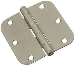NATIONAL HARDWARE National Mfg N830-328 Satin Nickel Door Hinge 3.5in 3 Pack