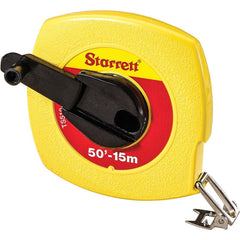 STARRETT Starrett 30619 Tape Measure 50 Ft 3/8 Inch Steel Blade