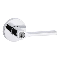 KWIKSET Kwikset 740LSLRDT-26S Lisbon Entry Lock Bright Chrome