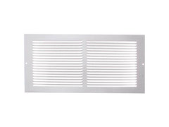 HART & COOLEY Hart Cooley 43127 Return Air Grille 14x6 White Steel