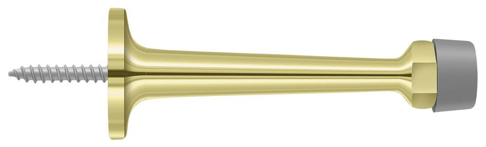 DELTANA Deltana BDS30U3 Baseboard Door Bumper Solid Brass