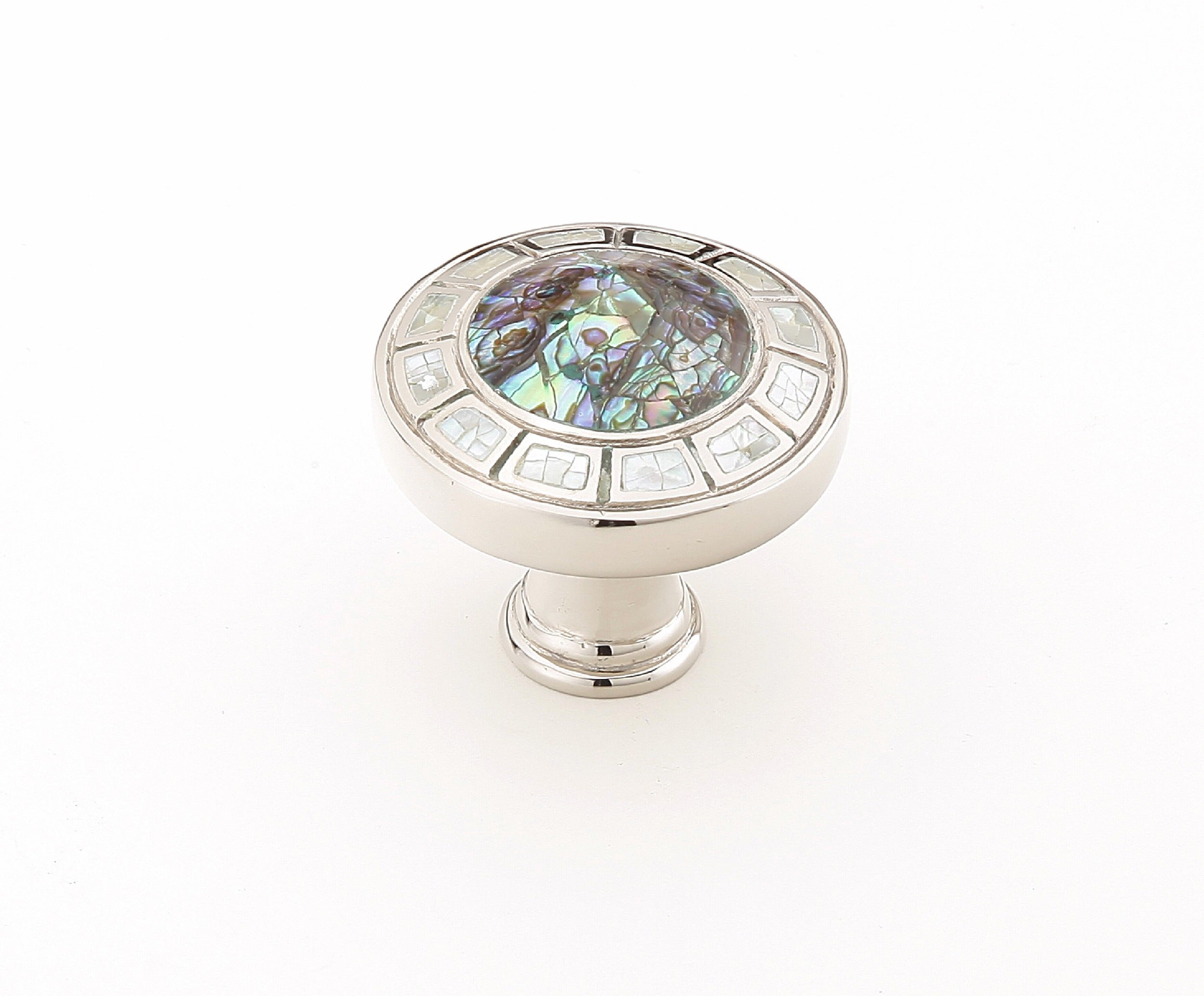 SCHAUB Schaub 655-PN Cabinet Knob Polished Nickel 1.5 Inches