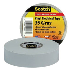 3M 3M 35 Gray Electrical Color Coding Tape 3/4in X 66ft Gray