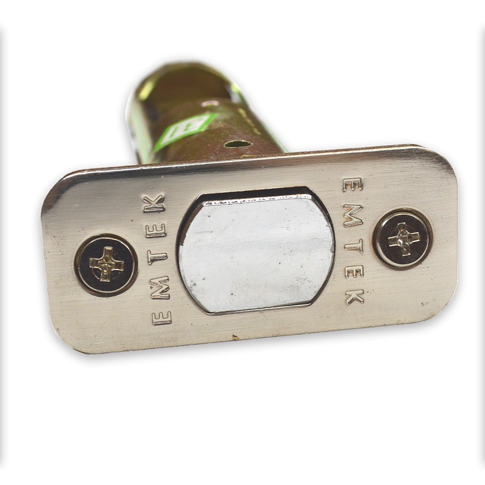 EMTEK Emtek LC4-DBLCH237R-US15 Radius Deadbolt Latch Satin Nickel