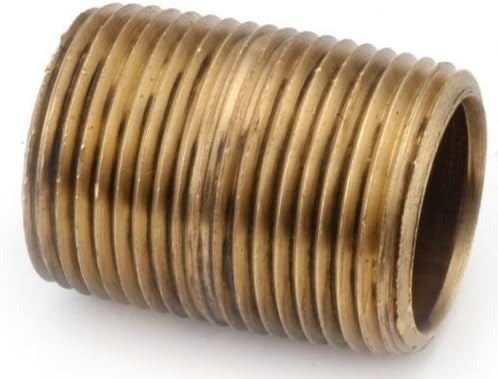 ANDERSON METALS Anderson Metals 736112-04 1/4 In. x Close Brass Nipple (Each)