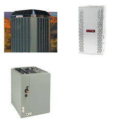 TRANE TRANE 24000 BTU R-454B 15 SEER2 Central Heat Pump + Furnace + Coil