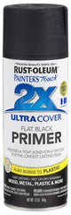 RUST-OLEUM Rust-oleum 249846 Flat Black Primer Spray 12 Oz