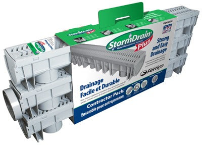 FERNCO Fernco Inc FSDP-GP3G Storm Drain Garage Pack 5 Piece