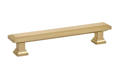 EMTEK Emtek 86492US4 Geometric Cabinet Pull 5in Ctc Satin Brass