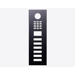 DOORBIRD Doorbird 423892651 Intercom Faceplate Polished Titanium