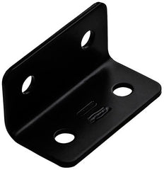 NATIONAL HARDWARE National Mfg N351-483 Corner Brace 3 Inches Black Steel 5 Pack