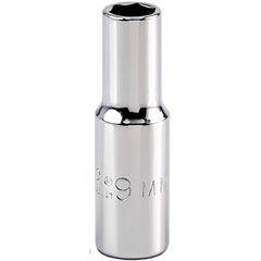 PROTO Proto J5009MH Deep Hand Socket 9mm 3/8 Drive 6-point