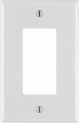 LEVITON Leviton Mfg Co R62-0PJ26-00W 1G Midway Decora Wallplate
