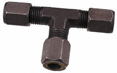 PARKER Parker 3 Jbu-s Flareless Bite-type Tube Union Tee 3/16 in