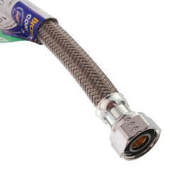 BrassCraft B8-20AF Speedi Plumb PLUS 1/2 x 20 in. Braided PVC Sink Flexible Water Connector