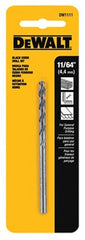 DEWALT Dewalt Accessories DW1111 Black Oxide Drill Bit 11/64 in 2 Pack
