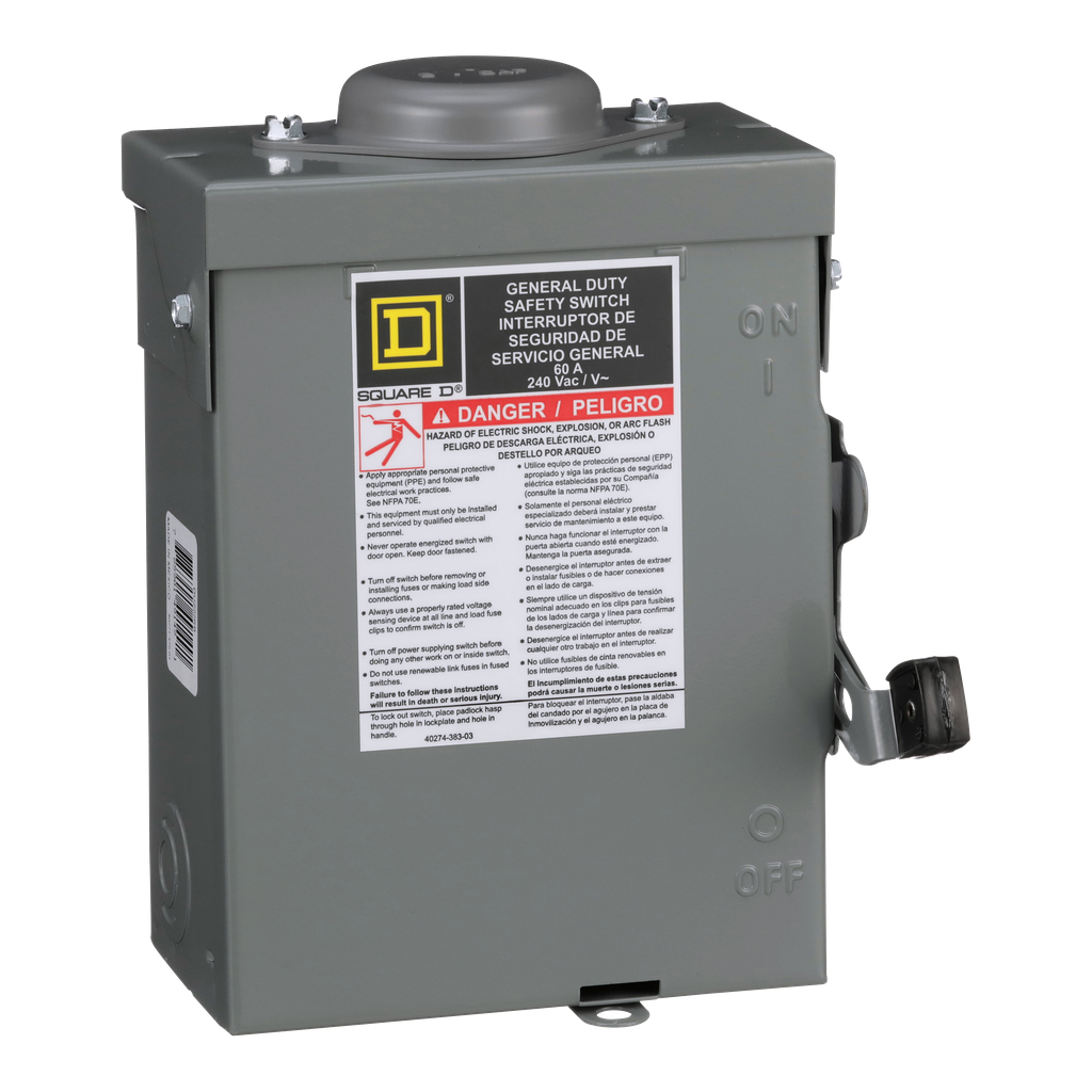 SCHNEIDER ELECTRIC DU222RBUP SAFETY SWITCHES