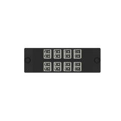 PANDUIT Panduit FAP8WPWTWTDLCZ 8 Position Fiber Adapter Panel