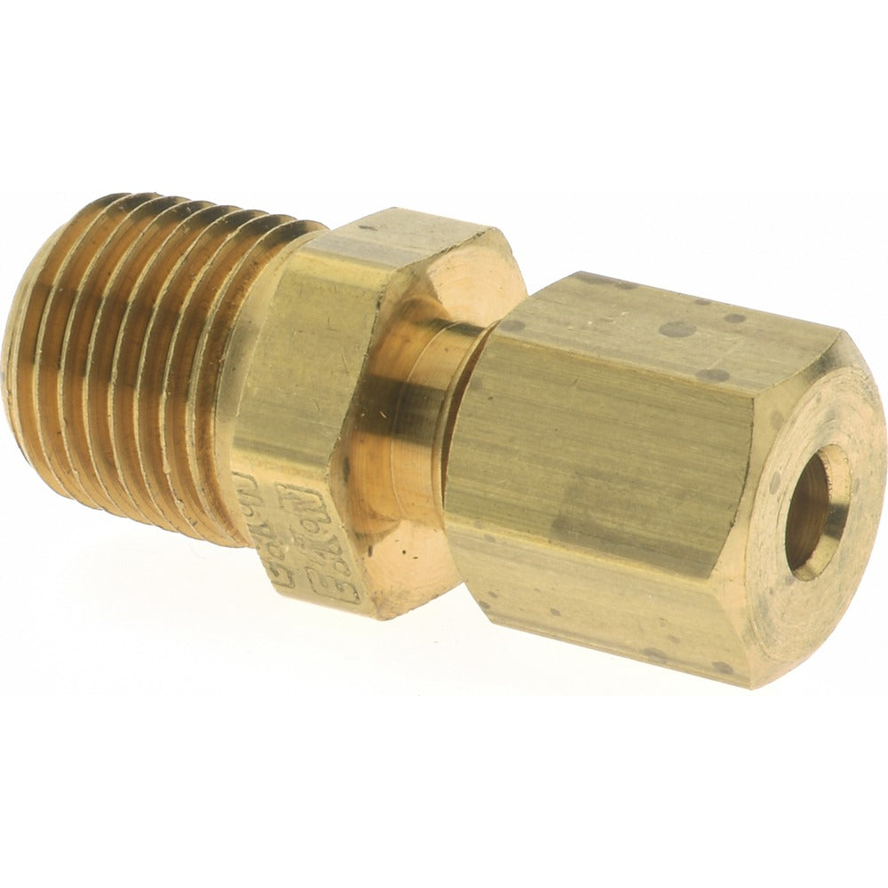 EATON Eaton 681X2 Compression Tube Connector 1/8 in Brass