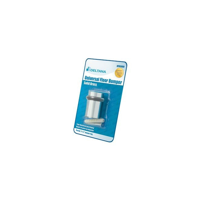 DELTANA Deltana UFB5000BP26 Universal Floor Bumper Bright Chrome