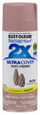 RUST-OLEUM Rust-oleum 299887 Satin Spray Paint 12 Oz Vintage Blush